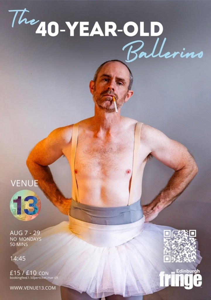 40 year old ballerino poster!
